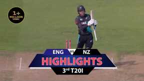 3rd T20I | Highlights | New Zealand Tour Of England | 3rd September 2023