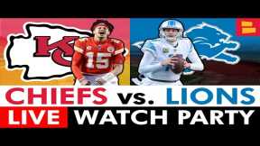 Chiefs vs. Lions Live Streaming Scoreboard, Free Play-By-Play, Highlights & Stats | NFL Week 1