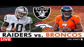 Raiders vs. Broncos Live Streaming Scoreboard, Free Play-By-Play, Highlights, Boxscore | NFL Week 1