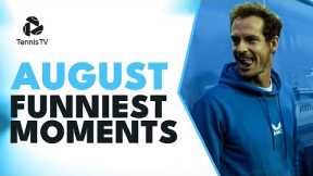 Alcaraz Doing Forfeit Push Ups, Monfils Super-Fan | Funniest Tennis Moments & Fails August 2023 🤣