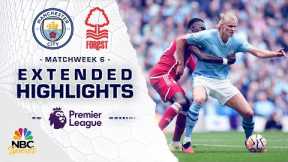Manchester City v. Nottingham Forest | PREMIER LEAGUE HIGHLIGHTS | 9/23/2023 | NBC Sports
