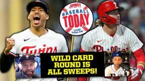 Nothing but sweeps in the Wild Card round! | Baseball Today