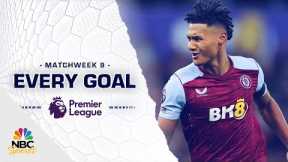 Every Premier League goal from Matchweek 9 (2023-24) | NBC Sports