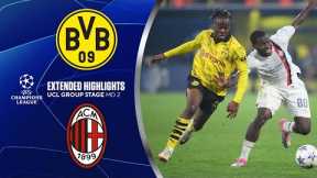 Borussia Dortmund vs. AC Milan: Extended Highlights | UCL Groups Stage MD 2 | CBS Sports Golazo
