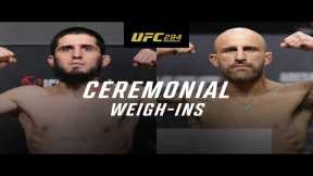 UFC 294: Ceremonial Weigh-In