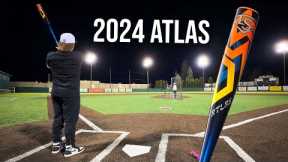 Hitting with the 2024 LOUISVILLE SLUGGER ATLAS | BBCOR Baseball Bat Review