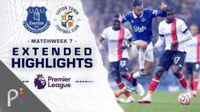 Everton v. Luton Town | PREMIER LEAGUE HIGHLIGHTS | 9/30/2023 | NBC Sports