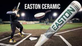 Hitting with the 1989 Easton CERAMIC Baseball Bat (Review)