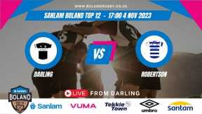 Darling vs Robertson Town RFC | Sanlam Boland Top 12