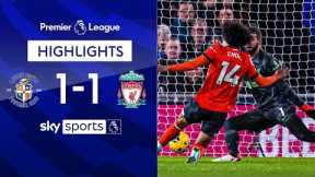 Diaz scores late equaliser to deny Hatters shock win! | Luton 1-1 Liverpool | PL Highlights