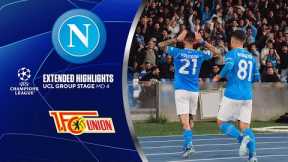 Napoli vs. Union Berlin: Extended Highlights | UCL Group Stage MD 4 | CBS Sports Golazo