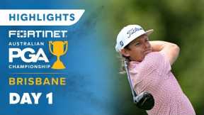 Australian PGA Championship Round 1 Highlights | Wide World of Sports