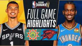 SPURS at THUNDER | NBA IN-SEASON TOURNAMENT 🏆 | FULL GAME HIGHLIGHTS | November 14, 2023