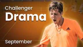 Tennis Angry Moments & Drama - Challengers - September 2023