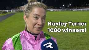 Hayley Turner enjoys 1000th career winner!