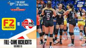 F2 Logistics vs. Cignal highlights | 2023 PVL All-Filipino Conference - Nov. 16, 2023