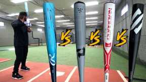 EXIT VELO SHOWDOWN | Rawlings Clout vs DeMarini The Goods vs Stringking Metal 2 vs Stinger Guardian