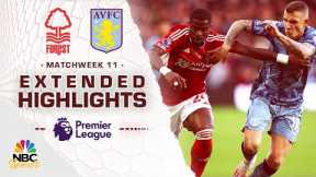 Nottingham Forest v. Aston Villa | PREMIER LEAGUE HIGHLIGHTS | 11/5/2023 | NBC Sports