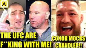Sean Strickland PISSED OFF at UFC,MMA Community reacts to Conor Mocking Chandler,JIRI got KO'ed!