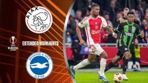 Ajax vs. Brighton: Extended Highlights | UEL Group Stage MD 4 | CBS Sports Golazo
