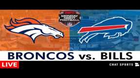 Broncos vs. Bills LIVE Streaming Scoreboard, Free Play-By-Play, Highlights | NFL Week 10 On ESPN MNF