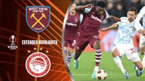 West Ham vs. Olympiacos : Extended Highlights | UEL Group Stage MD 4 | CBS Sports Golazo
