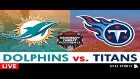 Dolphins vs. Titans Live Streaming, Free Play-By-Play, Highlights | ESPN Monday Night Football