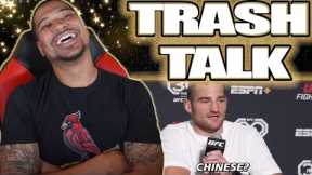 NEW MMA FAN REACTS TO Best MMA Trash Talk   Funniest UFC Trash Talk