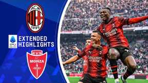 AC Milan vs. Monza: Extended Highlights | Serie A | CBS Sports Golazo