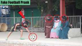 Fake Football Kick Prank !! Football Scary Prank - Gone Wrong Reaction Part 1 || by All Time Prank