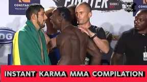 INSTANT KARMA in MMA ☠️ ▶ COMPILATION - BEST MOMENTS / Satisfyng Video - HD