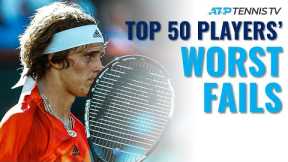 Every Top 50 ATP Tennis Player's WORST FAIL!
