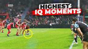 Rugby HIGHEST IQ Moments 2023/2024 - Smart, Cheeky & Genius Plays