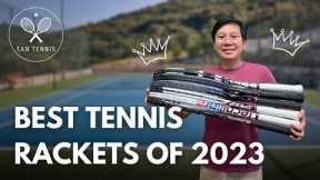 Top 5 Tennis Rackets of 2023 by Tan Tennis