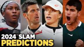 Grand Slam 2024 Predictions | Tennis Talk News