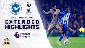 Brighton v. Tottenham Hotspur | PREMIER LEAGUE HIGHLIGHTS | 12/28/2023 | NBC Sports