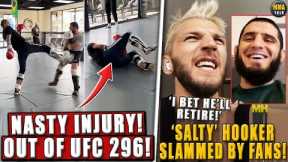 BIG Fight SCRATCHED from UFC 296! MMA Community GOES OFF on 'salty' Dan Hooker! Jones-Aspinall beef