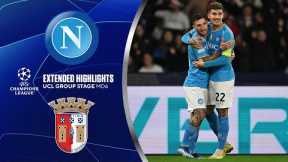 Napoli vs. Braga: Extended Highlights | UCL Group Stage MD 6 | CBS Sports Golazo