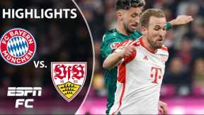 🚨 KANE HITS 20 GOAL MARK! 🚨 Bayern Munich vs. Stuttgart | Bundesliga Highlights | ESPN FC