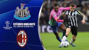 Newcastle United vs. AC Milan: Extended Highlights | UCL Group Stage MD 6 | CBS Sports Golazo