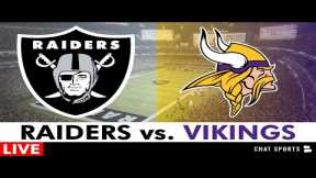 Raiders vs. Vikings Live Stream Scoreboard Free, Highlights, Boxscore | NFL Week 14 Watch Party