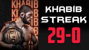 Khabib Streak's 29-0 Khabib All Fights Highlights | Khabib Fight History | MMA | UFC |