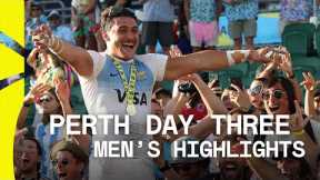 Argentina become back-to-back CHAMPIONS! | Perth HSBC SVNS Day Three Men's Highlights