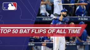 The Top 50 bat flips in MLB of All-Time