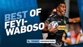 Best of Immanuel Feyi-Waboso | Future International Star?! | Gallagher Premiership Rugby
