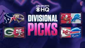 NFL DIVISIONAL ROUND PICKS For Every Game This Weekend I CBS Sports