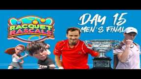 LIVE I Men's Singles Final Sinner v Medvedev | AO Racquet Rascals Day 13 | Australian Open 2024