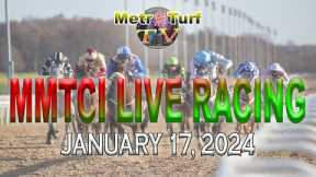 17 January 2024 | Philippines Horse Racing Live | Metro Manila Turf Club Inc.  | 1/2