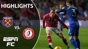 Bristol City vs. West Ham | FA Cup Highlights | ESPN FC