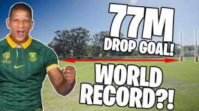 Can South Africa's Manie Libbok break a world record?! | Ultimate Rugby Challenge